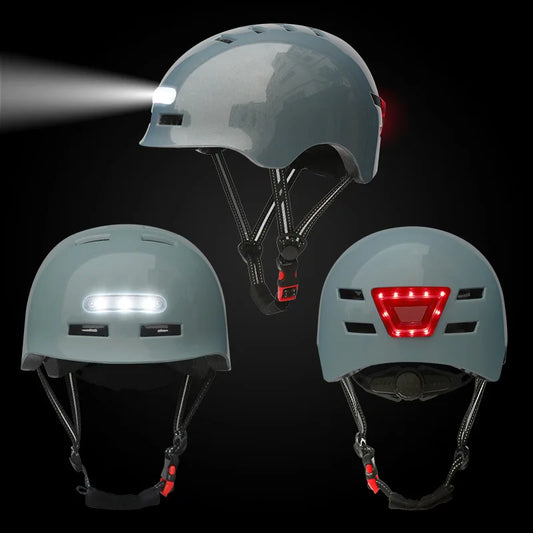 Casque Vélo avec lumières